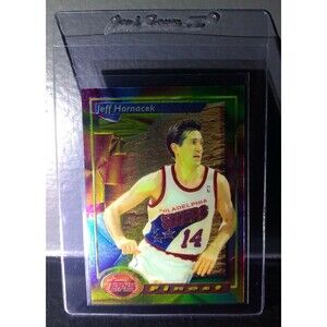 1993-94 Topps Finest Jeff Hornacek #188 Basketball Card
